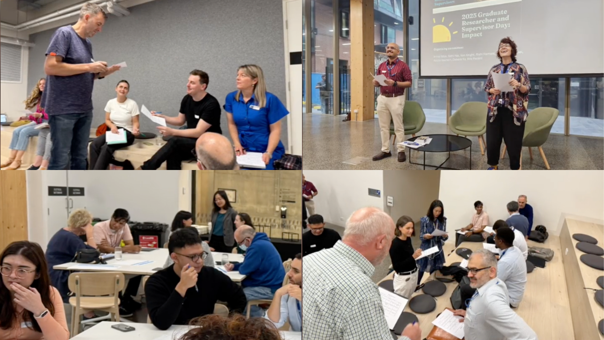 Graduate Researcher and Supervisor Day