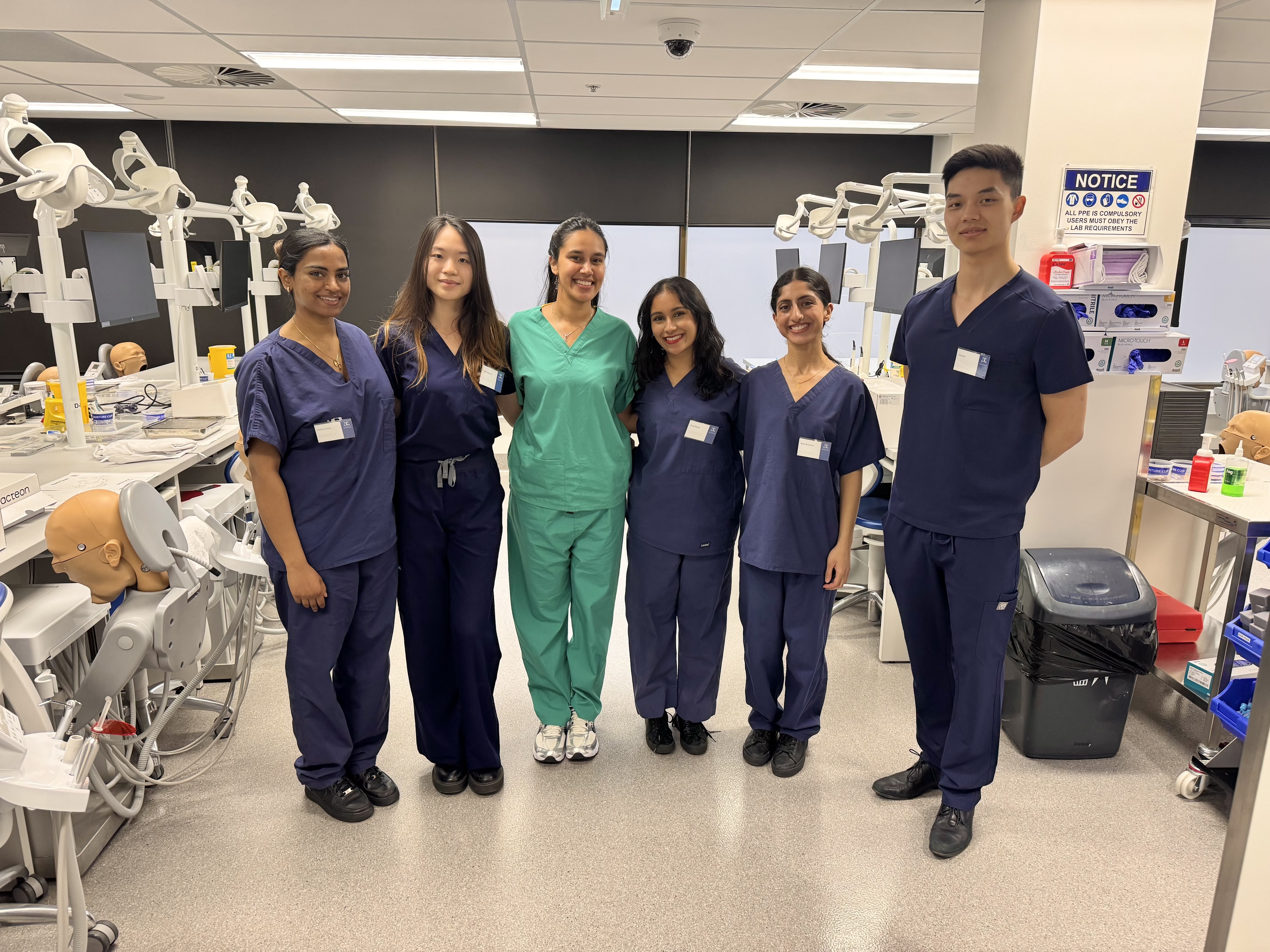 KCL students at MOHTEC Lab